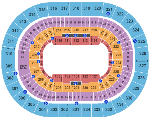 Moda Center Hot Wheels Monster Trucks Seating Chart